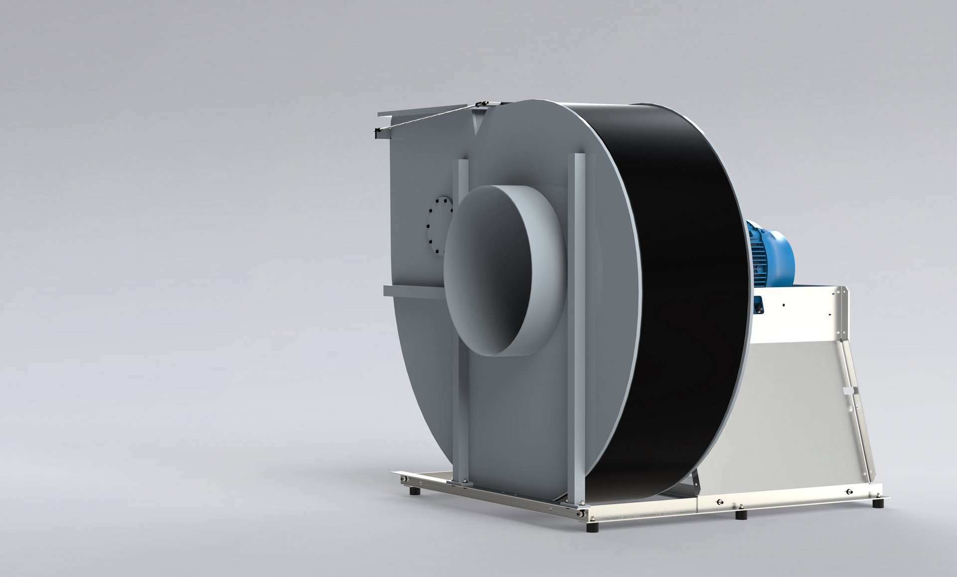 Industrifläkt av plast för frånluft och korrosiva gaser – Colasit