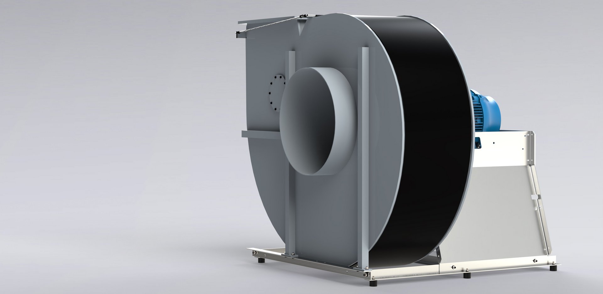 Industrifläkt av plast för frånluft och korrosiva gaser – Colasit