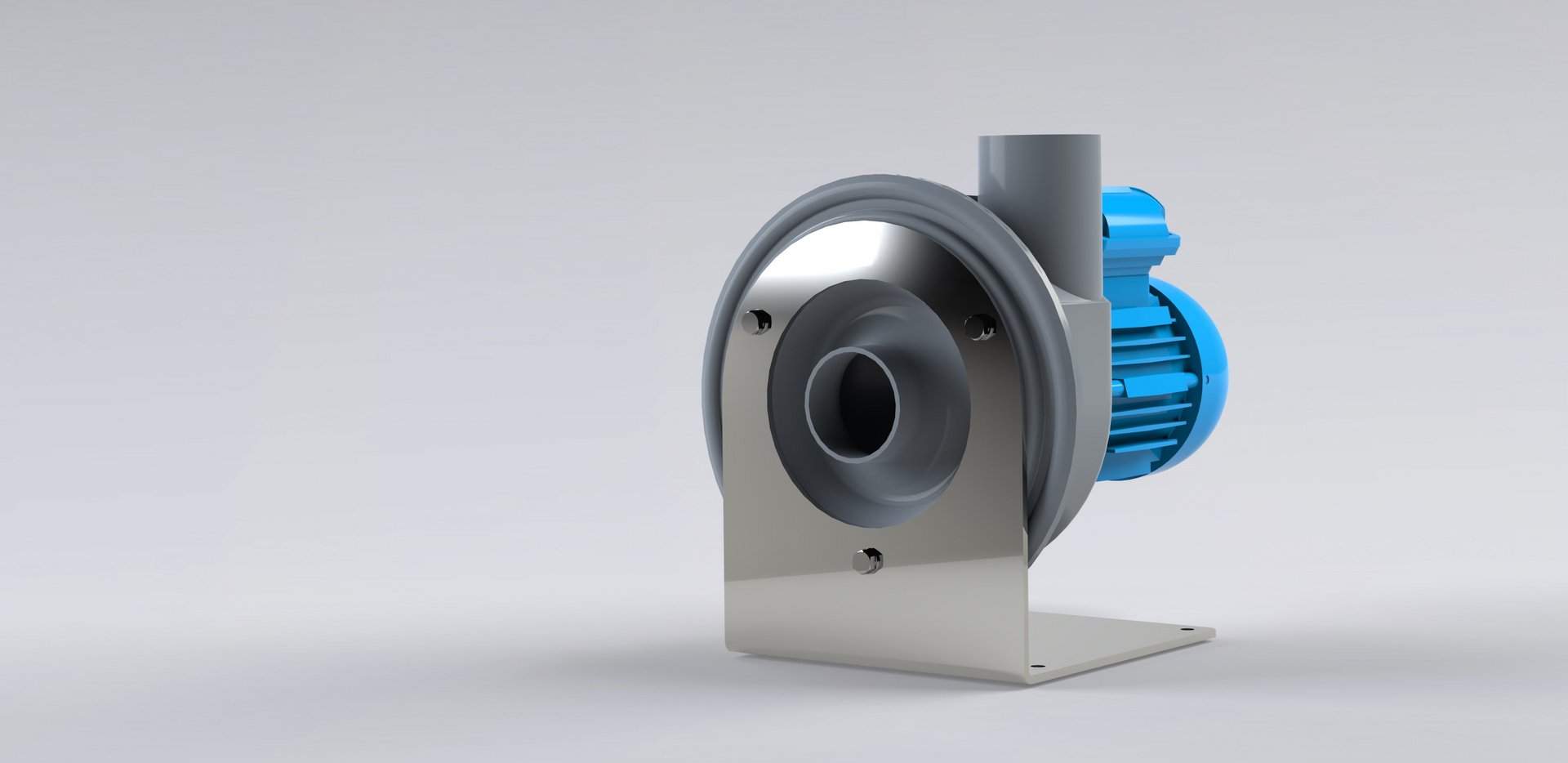 Radialfläkt i plast för laboratorier för frånluft och kemiskt aggressiva gaser – Colasit