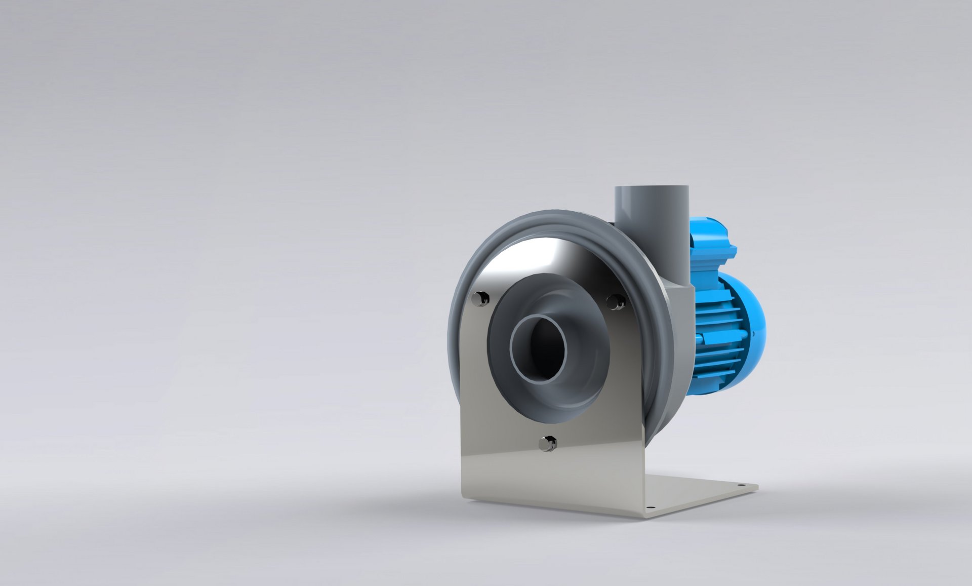 Radialfläkt i plast för laboratorier för frånluft och kemiskt aggressiva gaser – Colasit