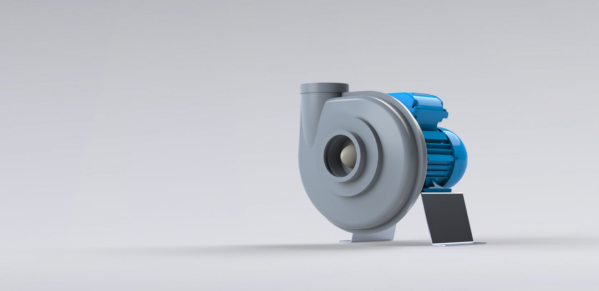 Radialfläkt i plast för laboratorier för frånluft och kemiskt aggressiva gaser – Colasit