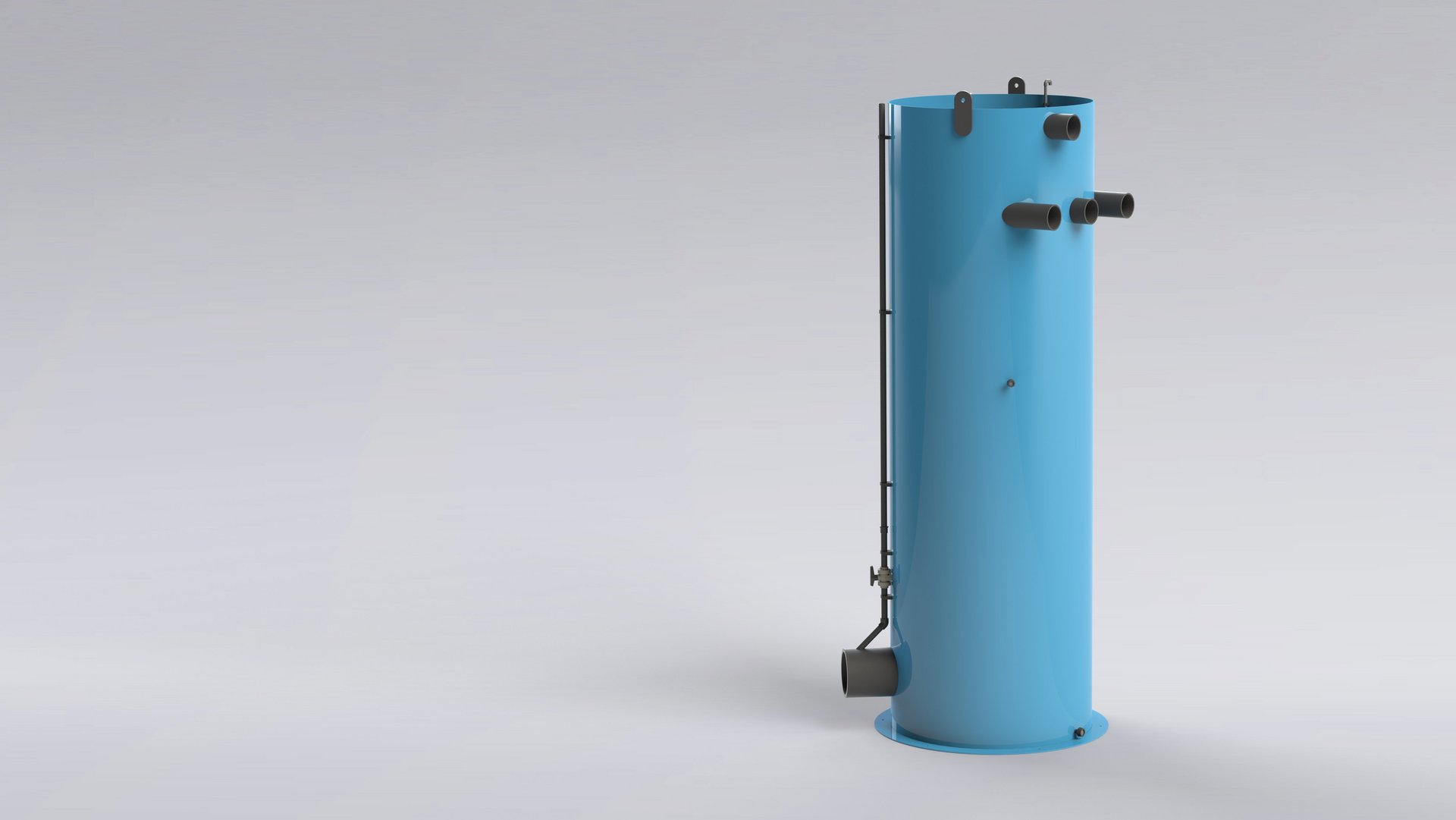 LHO (low head oxygenator) för vattenbrukssystem i plast för hållbar fiskodling och produktion av fisk och skaldjur samt vattenväxter – Colasit