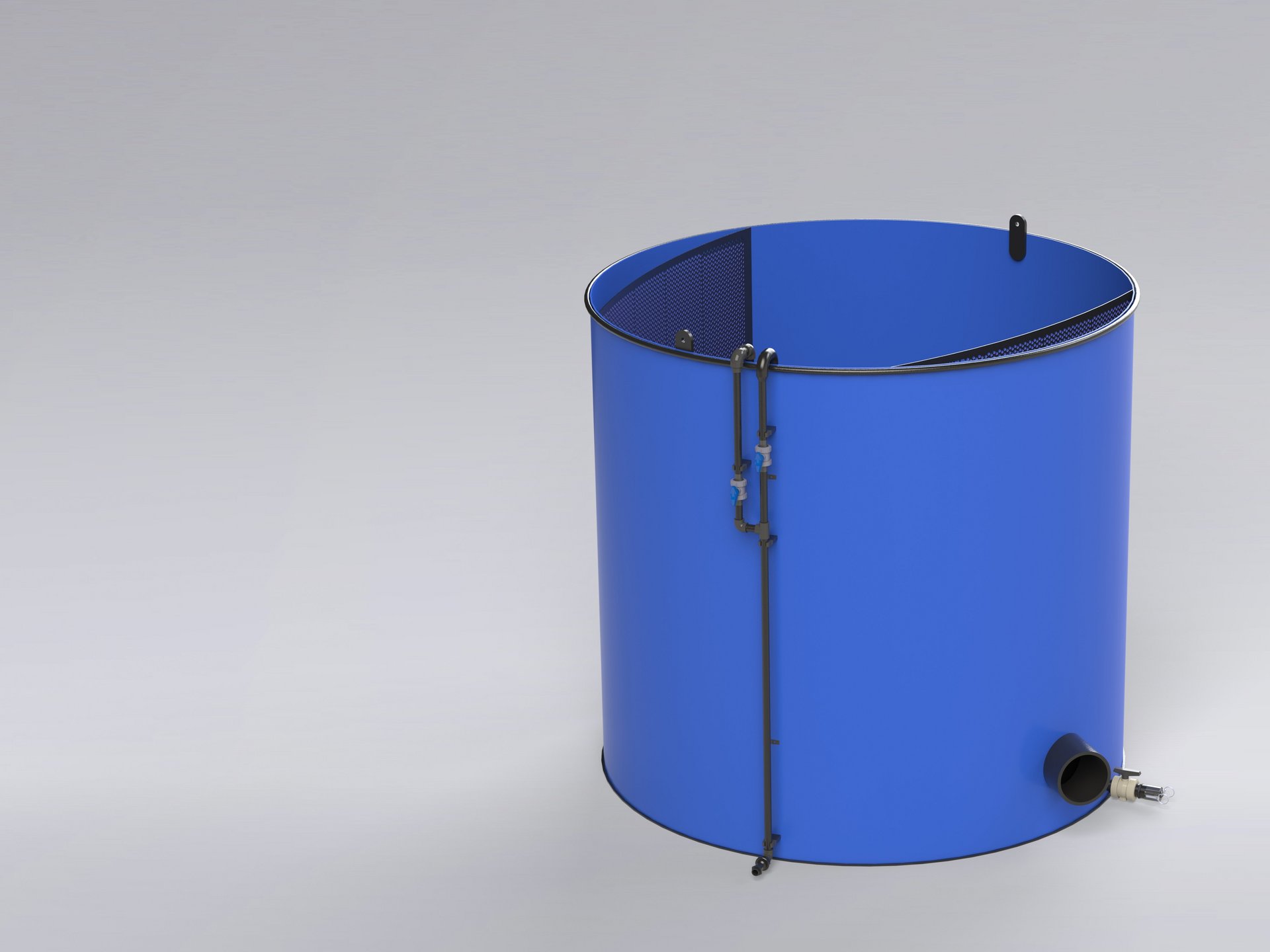 Moving bed bio reactor made of plastic for fish farming and producing seafood and aquatic plants - Colasit  